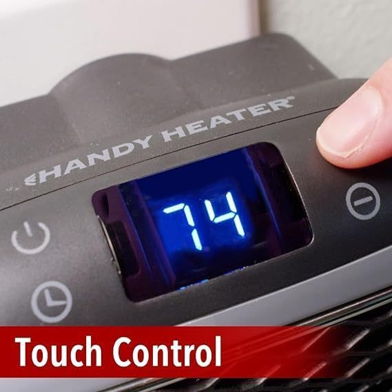 New Handy Heater Turbo Wall-Outlet 800 Watts (Office Work Room, Bathrooms, Rooms.