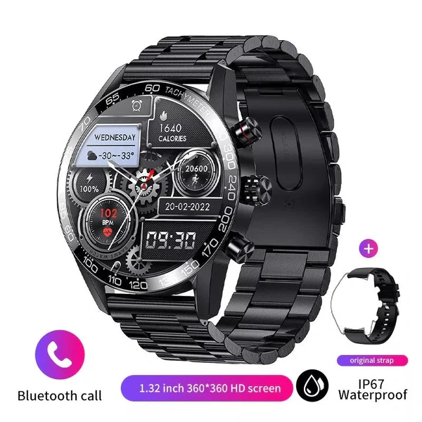 2024 New Smart Watch Custom Watch Face Sports Waterproof BLUETOOTH Call SMARTWATCH ECG+PPG