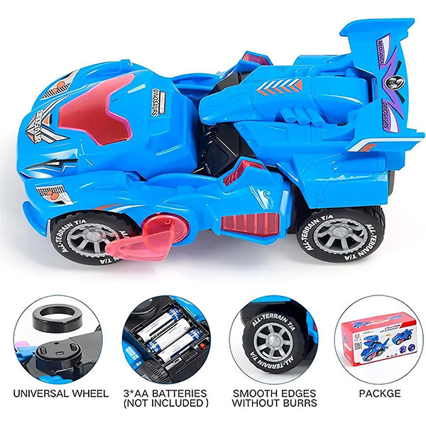 LED car that transforms into a dinosaur DYNOCAR