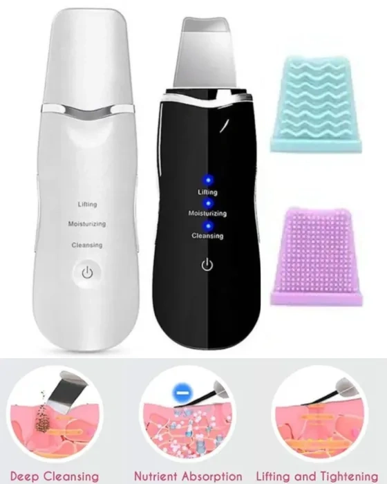 Bitrontix 3 in 1 Whitehead and Blackhead Remover (3 Modes for lifting, cleansing and moisturizing)
