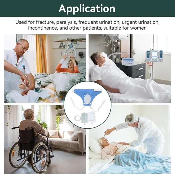 Medical grade portable reusable urine drainage bag,