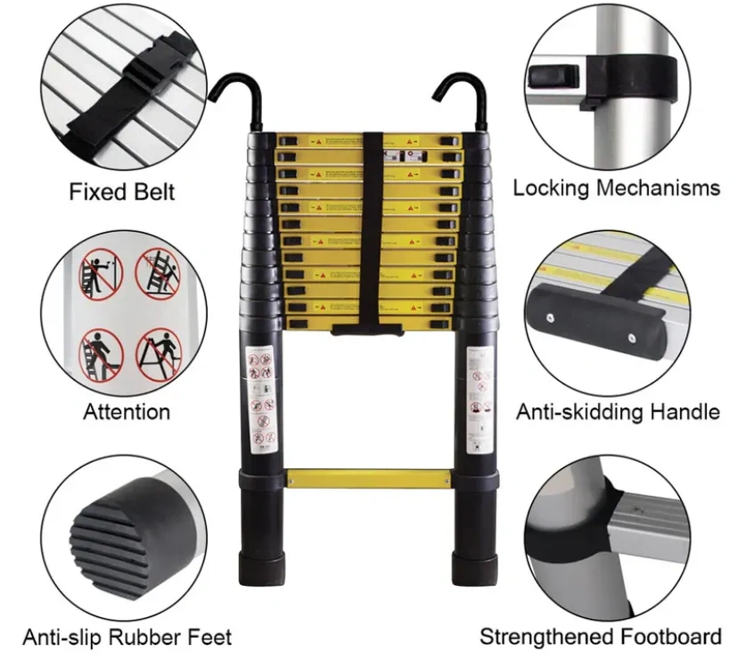 🔥Telescopic Ladder【🌏Factory Wholesale Worldwide Delivery】