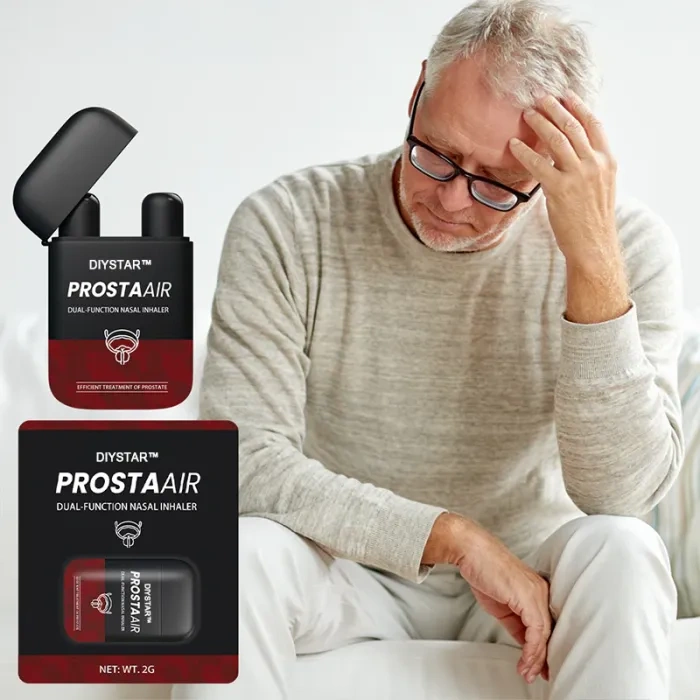 (⏰𝐋𝐢𝐦𝐢𝐭𝐞𝐝 𝐭𝐢𝐦𝐞 𝐝𝐢𝐬𝐜𝐨𝐮𝐧𝐭 𝐋𝐚𝐬𝐭 𝟑𝟎 𝐦𝐢𝐧𝐮𝐭𝐞𝐬⏰)DIYSTAR™ ProstaAir Dual-Function Nasal Inhaler