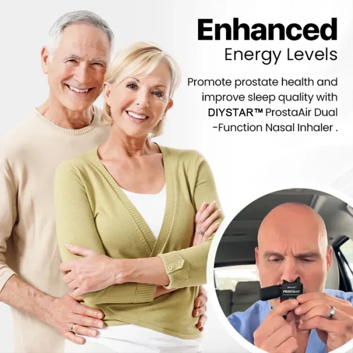 (⏰𝐋𝐢𝐦𝐢𝐭𝐞𝐝 𝐭𝐢𝐦𝐞 𝐝𝐢𝐬𝐜𝐨𝐮𝐧𝐭 𝐋𝐚𝐬𝐭 𝟑𝟎 𝐦𝐢𝐧𝐮𝐭𝐞𝐬⏰)DIYSTAR™ ProstaAir Dual-Function Nasal Inhaler