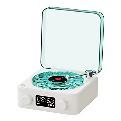 Mini Retro Vinyl Music Player