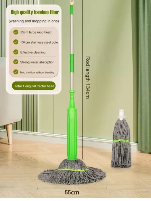 Power full 360 - Degree Hand Free Spin Mop