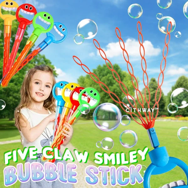 Cithway™ Magical 5-Claw Smiley Bubble Stick（Buy 2 Free Shipping）