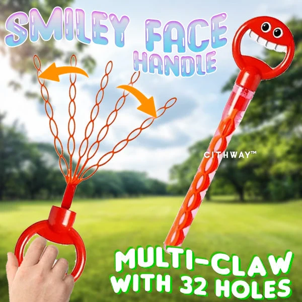 Cithway™ Magical 5-Claw Smiley Bubble Stick（Buy 2 Free Shipping）