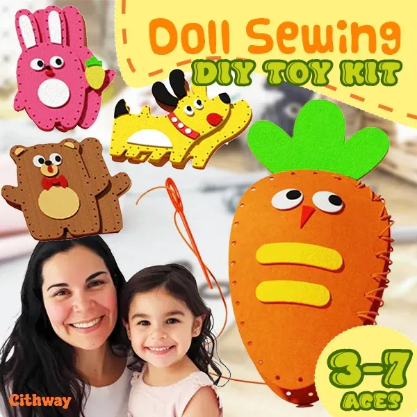 Cithway™ Doll Sewing DIY Toy Kit（Buy 2 Free Shipping）