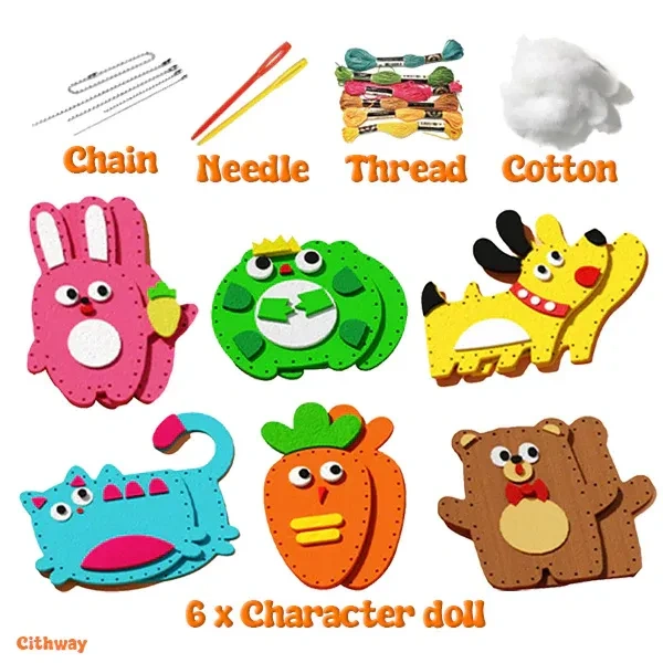 Cithway™ Doll Sewing DIY Toy Kit（Buy 2 Free Shipping）