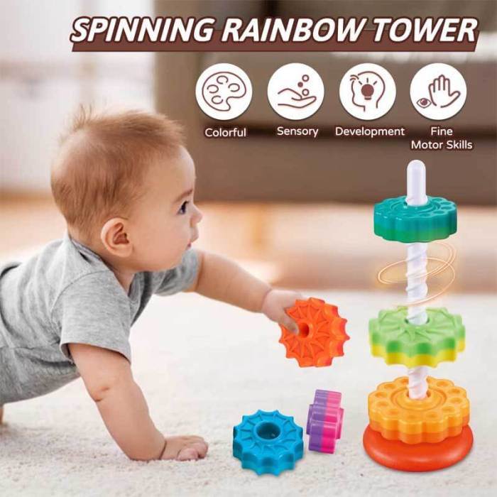 Rainbow Stacking Toys（Buy 2 Free Shipping）