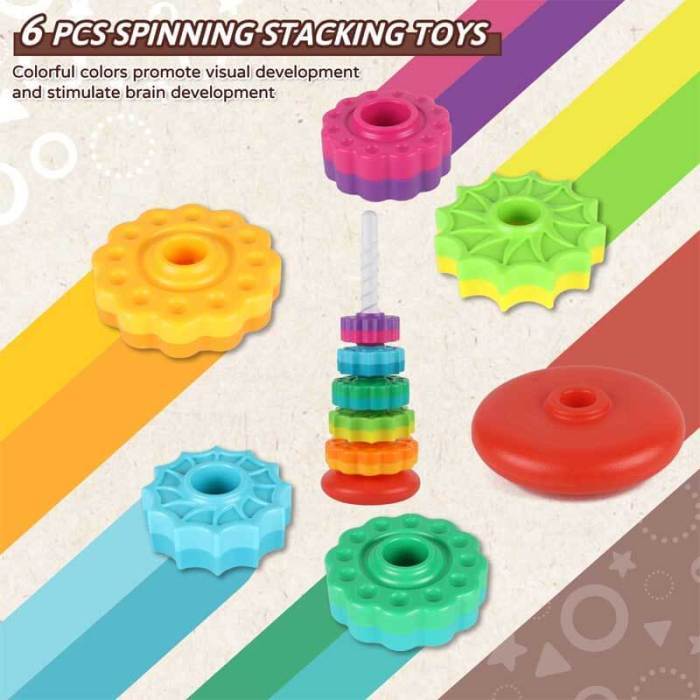 Rainbow Stacking Toys（Buy 2 Free Shipping）