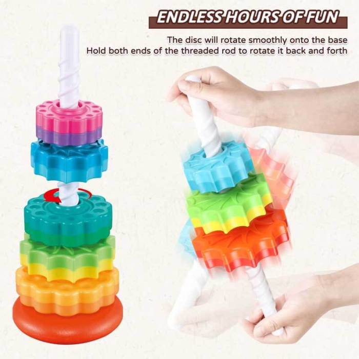 Rainbow Stacking Toys（Buy 2 Free Shipping）