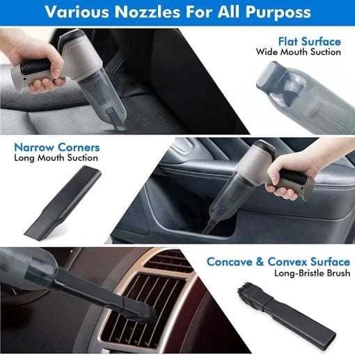 2025 models are on sale! 🔥Wireless handheld car vacuum cleaner