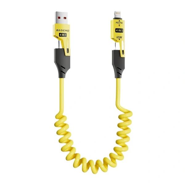 New Year HOT Sale - 49% OFF!-🔥4 in 1 Spring Fast Charging Cable（Buy 2 Free Shipping）