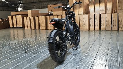 E-bike20*4.0 thick tire electric bicycle off-road 7-speed snowmobile retro trend electric bicycle Europe