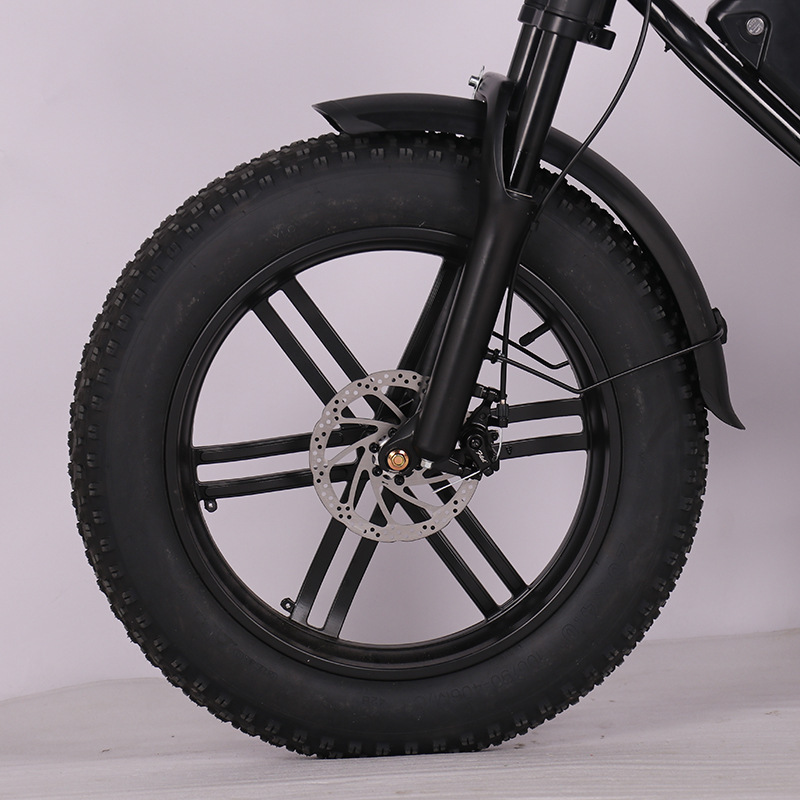 E-bike20*4.0 thick tire electric bicycle off-road 7-speed snowmobile retro trend electric bicycle Europe