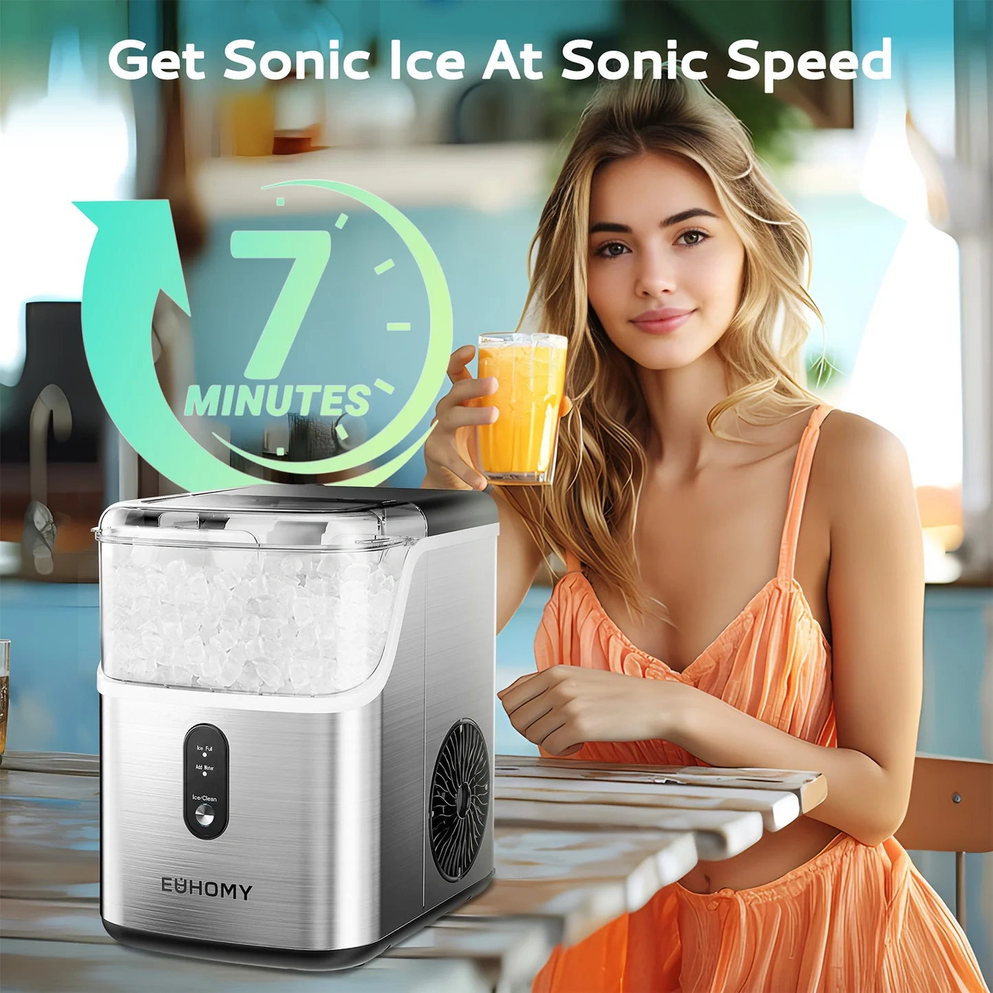 🔥🎁Last Day 49% Discount🎁-Smart Ice Machine™️ (Free Shipping)