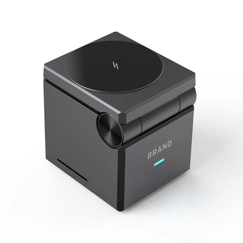 ⚡2025 Hot Sale⚡New 2025 Gadgets Wireless Charging Station 3 in 1 Wireless Charger Cube for Mobile Phone Smart Watch Earphone