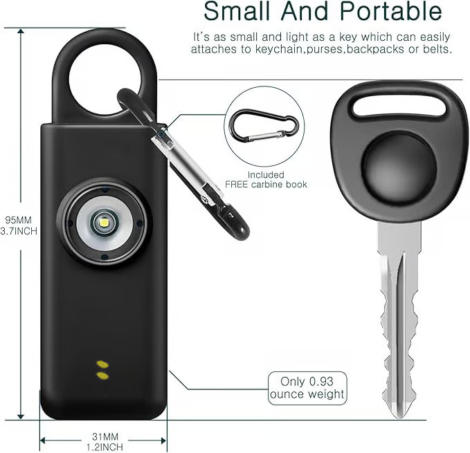 🔥Promotion Save- 49% OFF🔥-Personal Safety Alarm Keychain