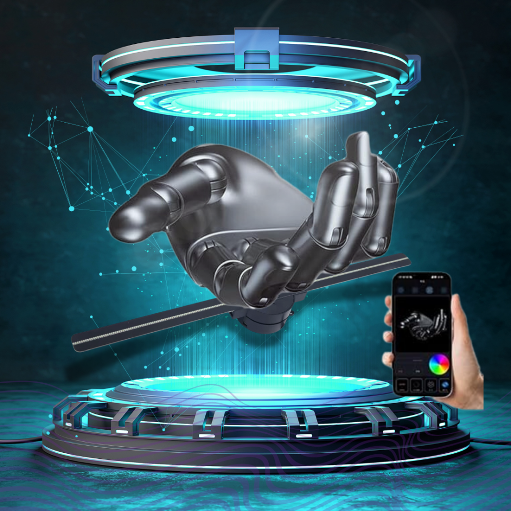 🔥🔥3D Hologram LED Fan Projector