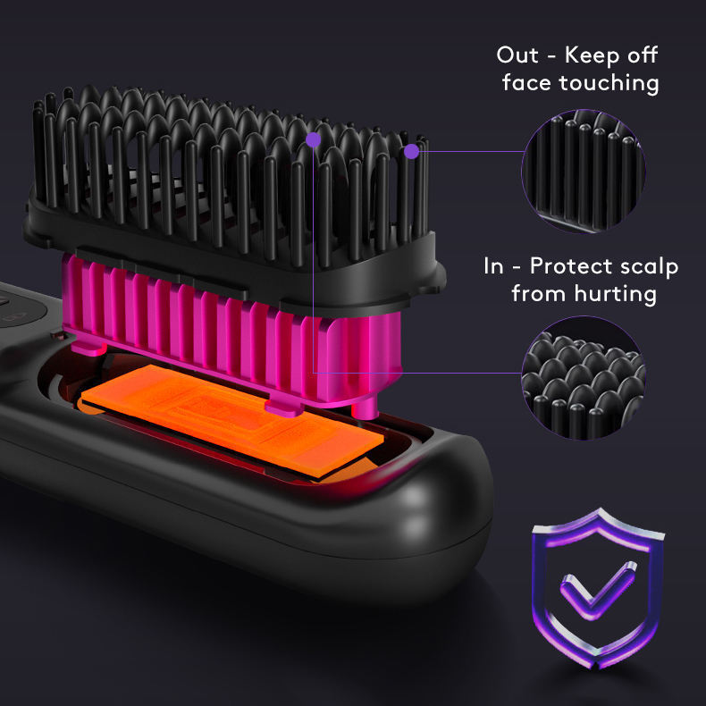 Portable&Wireless Hair Straightener