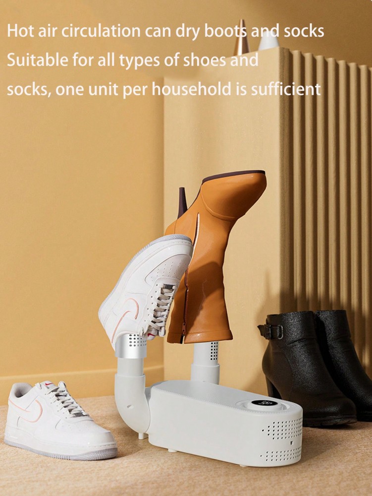Smart Home Shoe Dryer,  Timed Shoe Warmer（Deodorant & Sterilization!）