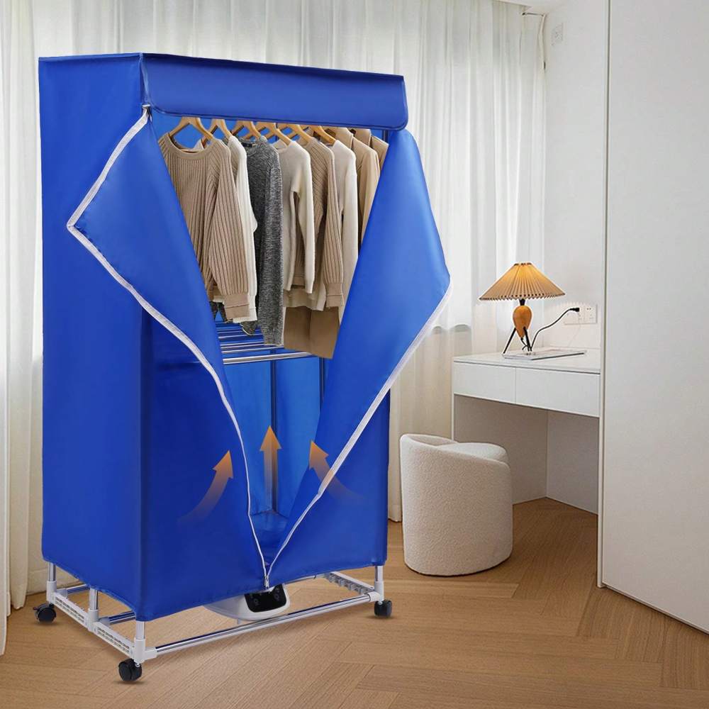 Portable Dryer 66 lb Capacity, Clothes Drying Rack (2 Tier Foldable！)