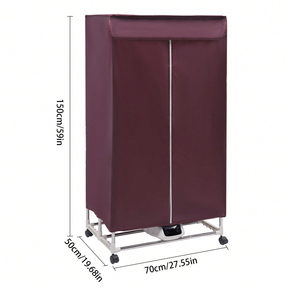 Portable Dryer 66 lb Capacity, Clothes Drying Rack (2 Tier Foldable！)