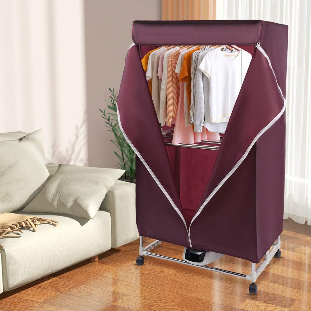 Portable Dryer 66 lb Capacity, Clothes Drying Rack (2 Tier Foldable！)