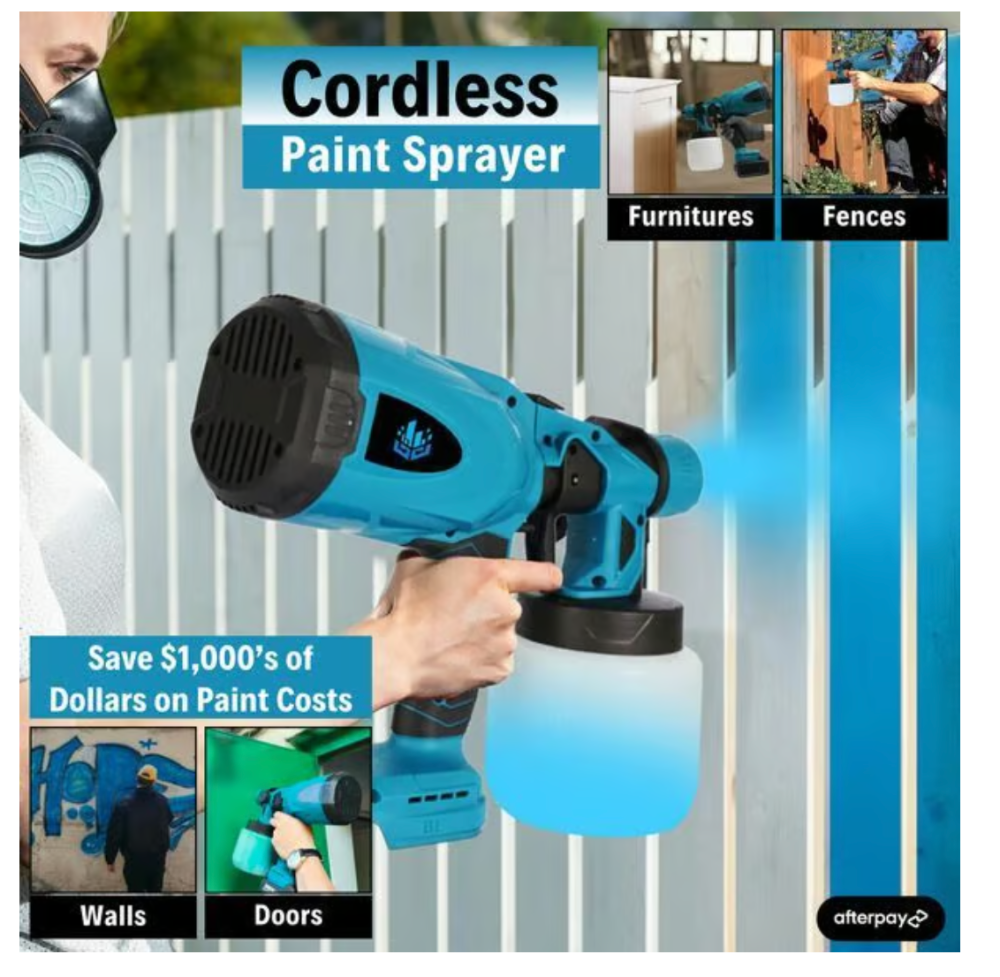 🔥Christmas Sale 49% OFF🎄Cordless high pressure paint sprayer