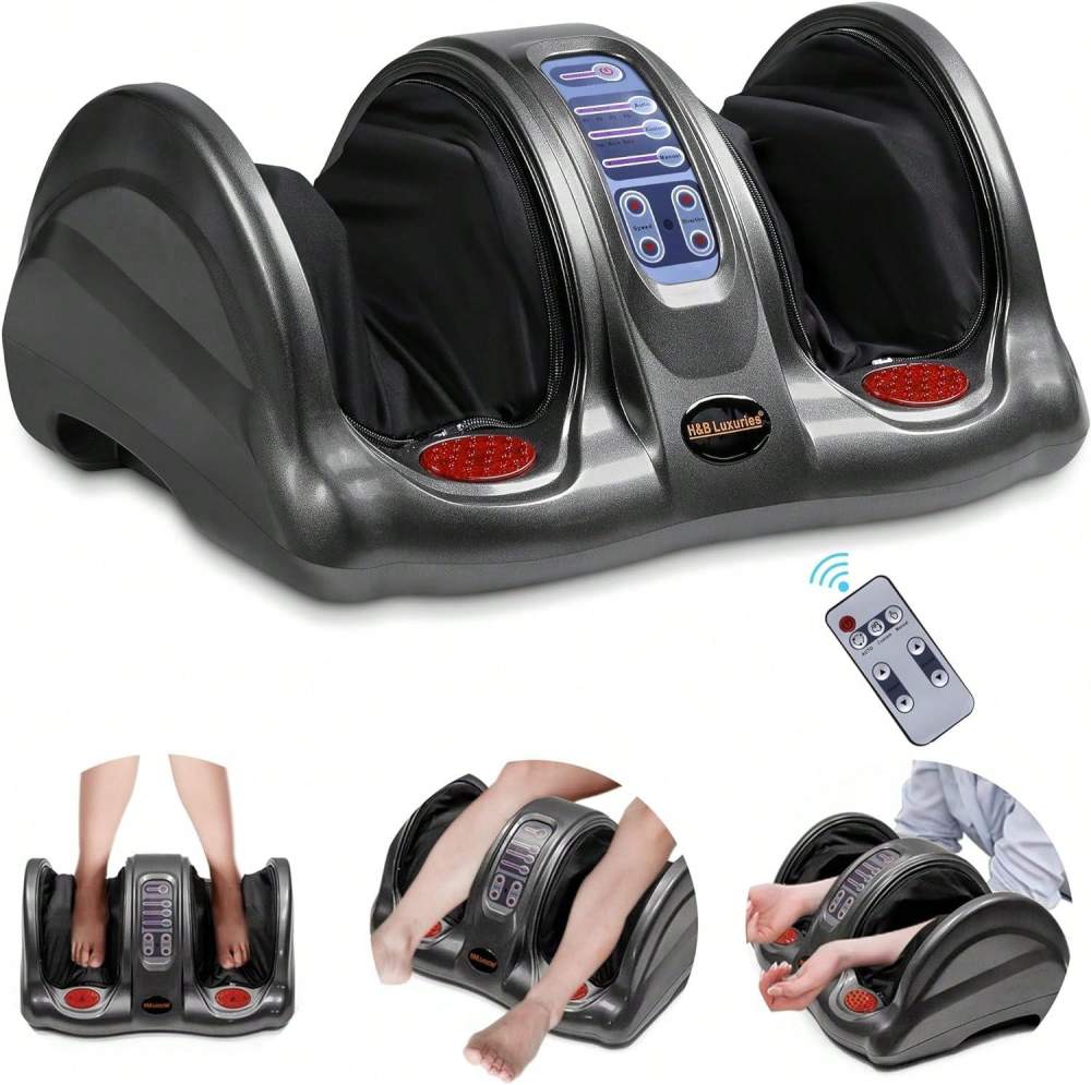 Foot Massager Machine, Kneading And Rolling Home Massagers（Free Shipping)