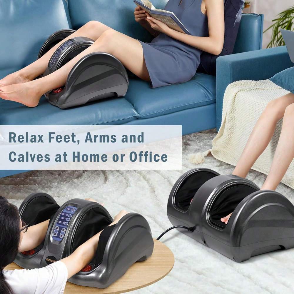 Foot Massager Machine, Kneading And Rolling Home Massagers（Free Shipping)