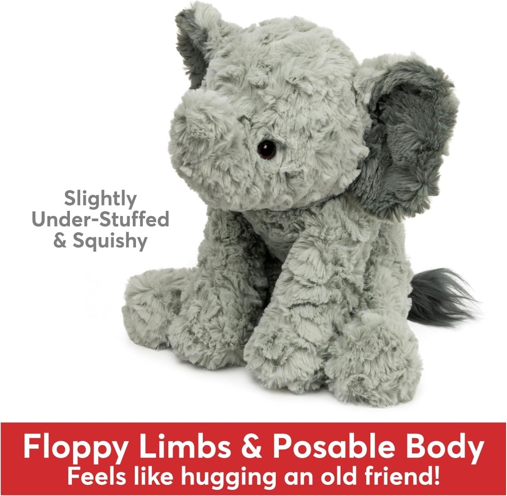 Stuffed Animal for Ages 1 and Up, Spring Decor Plush Toy, 10”