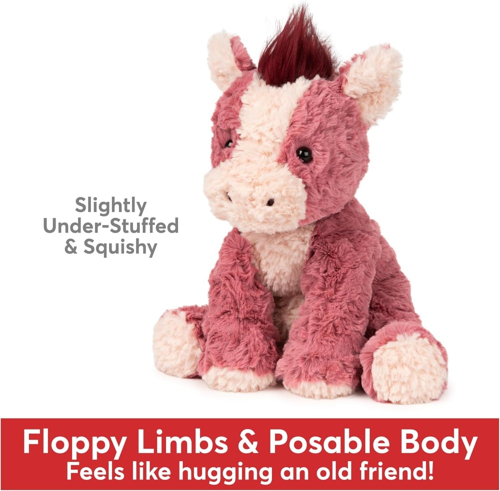 Stuffed Animal for Ages 1 and Up, Spring Decor Plush Toy, 10”