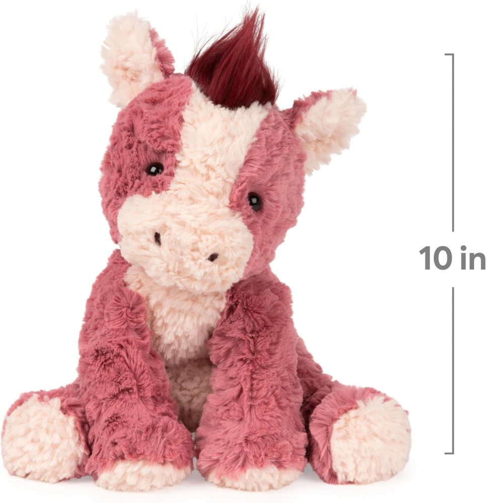 Stuffed Animal for Ages 1 and Up, Spring Decor Plush Toy, 10”