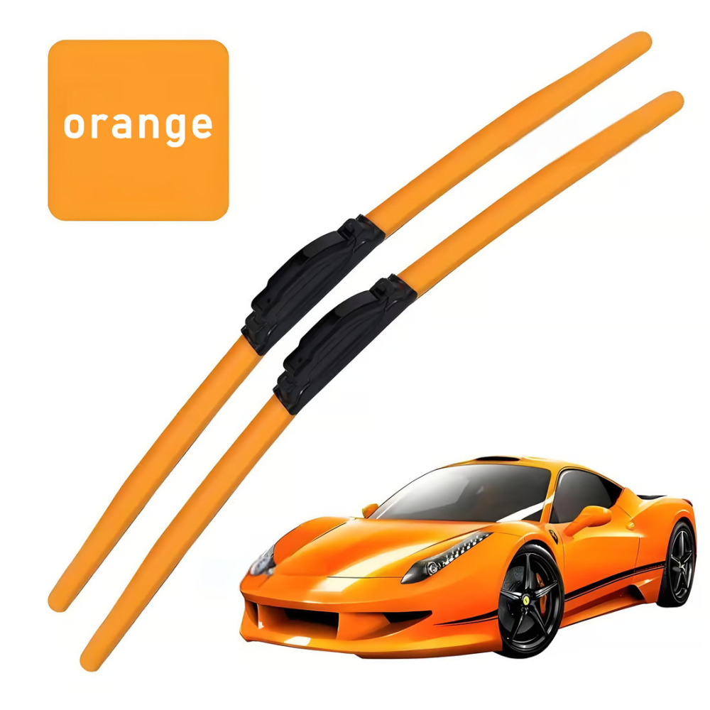🌈 Colourful Silent Windshield Wipers – Transform Your Drive with Style, Silence & Crystal-Clear Vision!