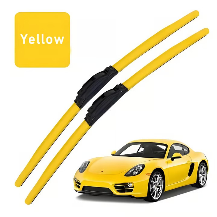 🌈 Colourful Silent Windshield Wipers – Transform Your Drive with Style, Silence & Crystal-Clear Vision!