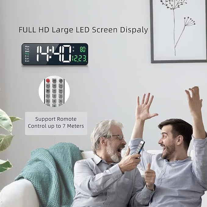 Digital Wall Clock