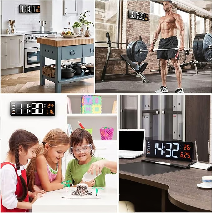 Digital Wall Clock