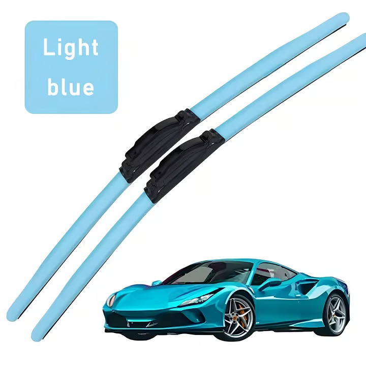 🌈 Colourful Silent Windshield Wipers – Transform Your Drive with Style, Silence & Crystal-Clear Vision!