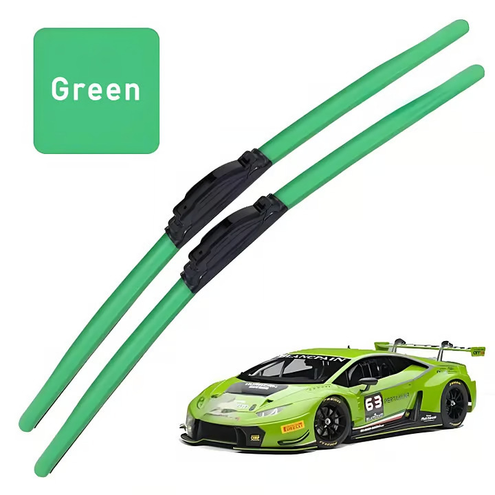 🌈 Colourful Silent Windshield Wipers – Transform Your Drive with Style, Silence & Crystal-Clear Vision!