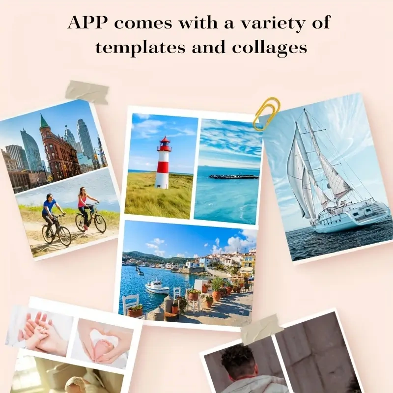 HPRT Photo Printer, 2x3 Micro Portable Colour Photo Printer with Wireless Mobile Connectivity, Compatible with iOS and Android