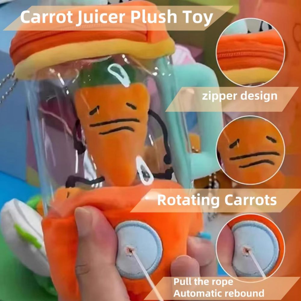 Carrot Blender Plush