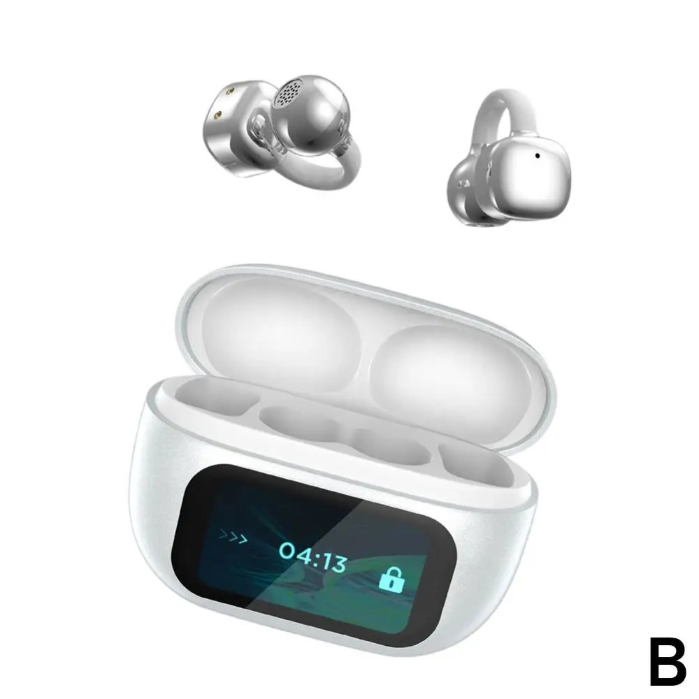 Real Time Translator Earbuds with LED Touch Screen