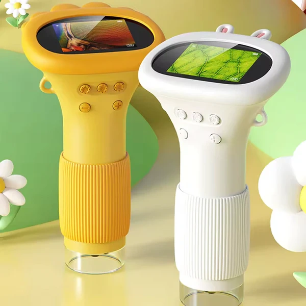 Discover the World with a 1000X STEM Microscope – HD Screen & Adventure-Ready for Kids