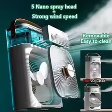 3 In 1 Portable Humidifier Fan Mini Air Conditioners
