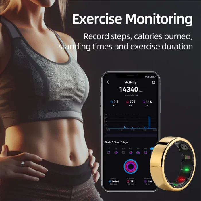 Nova Smart Ring: The Ultimate Wearable for Health, Connectivity, and Safety