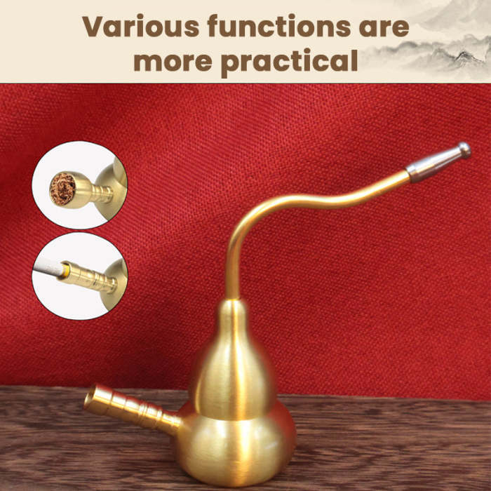 🔥 Brass Gourd Filter Pitcher