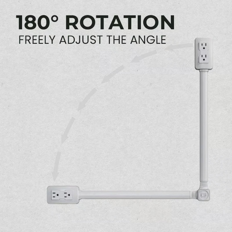 🔥2025 New Arrival - 49% OFF🔥Retractable and rotatable Electrical Outlet Extender